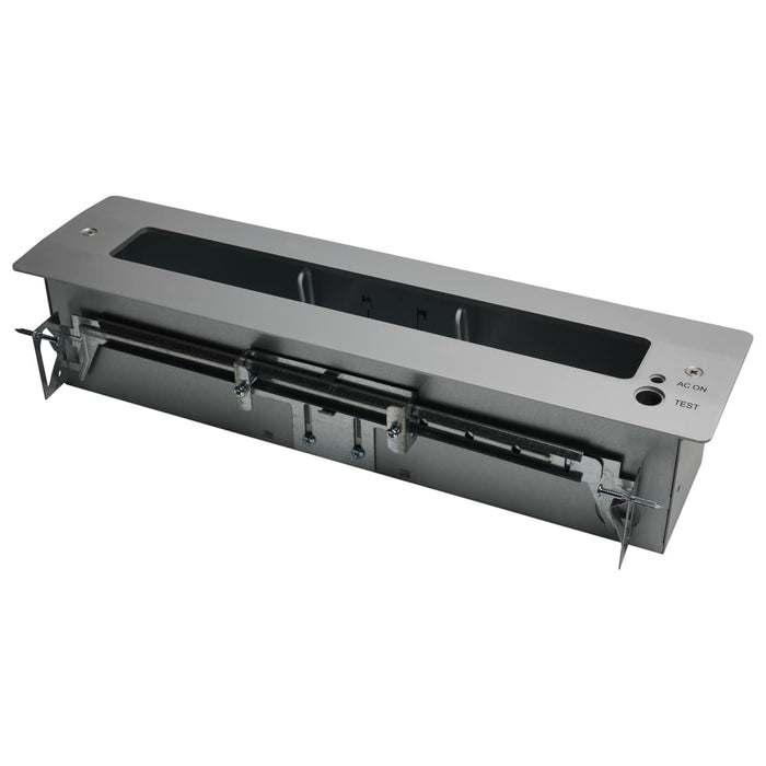 Exit Sign Nuvo 67-114 Red (Clear) Edge Lit LED Exit Sign - 3.14 Watts - Single Face - 120V/277 Volts - Clear Finish Nuvo