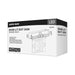 Exit Sign Nuvo 67-114 Red (Clear) Edge Lit LED Exit Sign - 3.14 Watts - Single Face - 120V/277 Volts - Clear Finish Nuvo