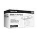 Exit Sign Nuvo 67-114 Red (Clear) Edge Lit LED Exit Sign - 3.14 Watts - Single Face - 120V/277 Volts - Clear Finish Nuvo