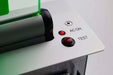 Exit Sign Nuvo 67-115 Green (Mirror) Edge Lit LED Exit Sign - 2.94 Watts - Dual Face - 120V/277 Volt - Silver Finish Nuvo