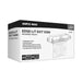 Exit Sign Nuvo 67-115 Green (Mirror) Edge Lit LED Exit Sign - 2.94 Watts - Dual Face - 120V/277 Volt - Silver Finish Nuvo