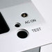 Exit Sign Nuvo 67-117 Red (Mirror) Edge Lit LED Exit Sign - 3.14 Watt - Dual Face - 120/277 Volts - Silver Finish Nuvo