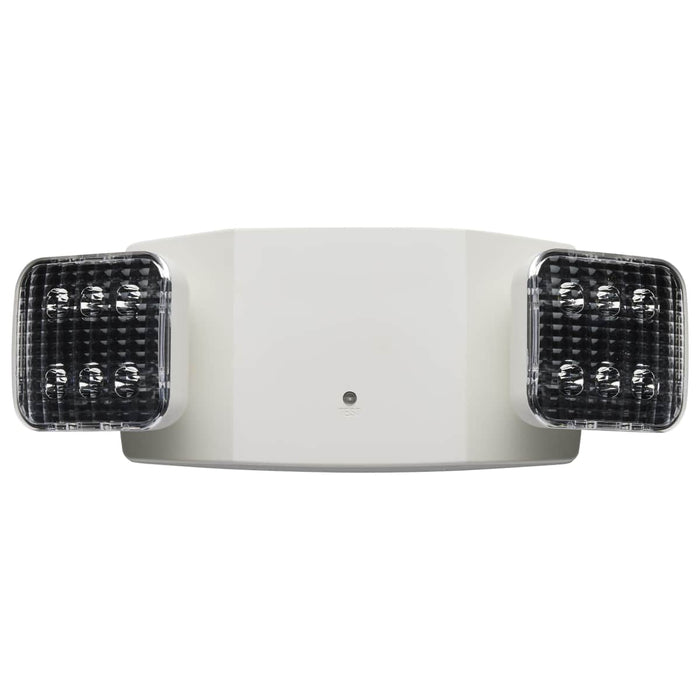 Emergency Light Nuvo 67-131 Emergency Light, 90min Ni-Cad backup, 120/277V, Dual Head, Universal Mounting, Remote Compatible - White Finish Nuvo