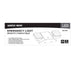 Emergency Light Nuvo 67-131 Emergency Light, 90min Ni-Cad backup, 120/277V, Dual Head, Universal Mounting, Remote Compatible - White Finish Nuvo