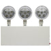Emergency Light Nuvo 67-133 Emergency Light, 90min Ni-Cad backup, 120/277V, Tri Head, Universal Mounting, Steel/NYC - White Finish Nuvo