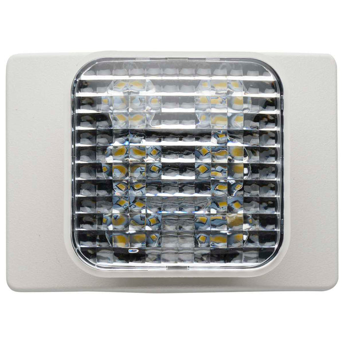 Emergency Light Nuvo 67-134 Remote Emergency Light, Low-Voltage Backup, Single Head - White Finish Nuvo