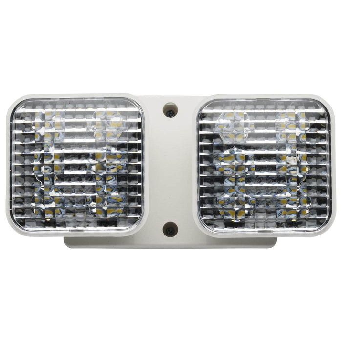 Emergency Light Nuvo 67-135 Remote Emergency Light, Low-Voltage Backup, Dual Head - White Finish Nuvo