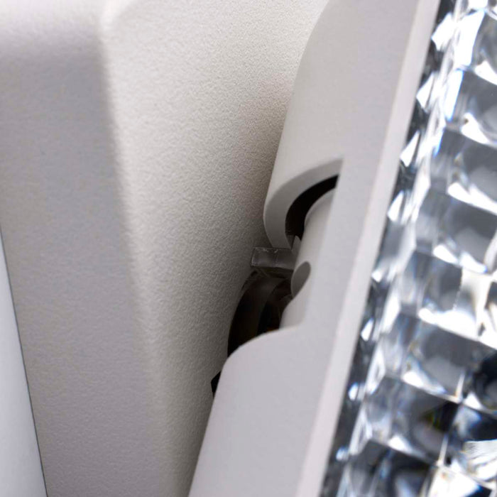 Emergency Light Nuvo 67-135 Remote Emergency Light, Low-Voltage Backup, Dual Head - White Finish Nuvo