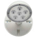 Emergency Light Nuvo 67-136 Remote Emergency Light, Low-Voltage Backup, Single Head, White Finish, Wet Location Rated Nuvo