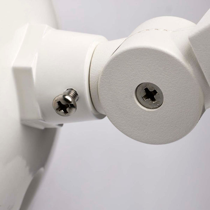 Emergency Light Nuvo 67-136 Remote Emergency Light, Low-Voltage Backup, Single Head, White Finish, Wet Location Rated Nuvo