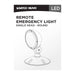 Emergency Light Nuvo 67-136 Remote Emergency Light, Low-Voltage Backup, Single Head, White Finish, Wet Location Rated Nuvo