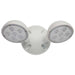 Emergency Light Nuvo 67-137 Remote Emergency Light - Low-Voltage Backup - Double Head, White Finish, Wet Location Rated Nuvo