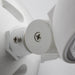 Emergency Light Nuvo 67-137 Remote Emergency Light - Low-Voltage Backup - Double Head, White Finish, Wet Location Rated Nuvo