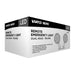 Emergency Light Nuvo 67-137 Remote Emergency Light - Low-Voltage Backup - Double Head, White Finish, Wet Location Rated Nuvo