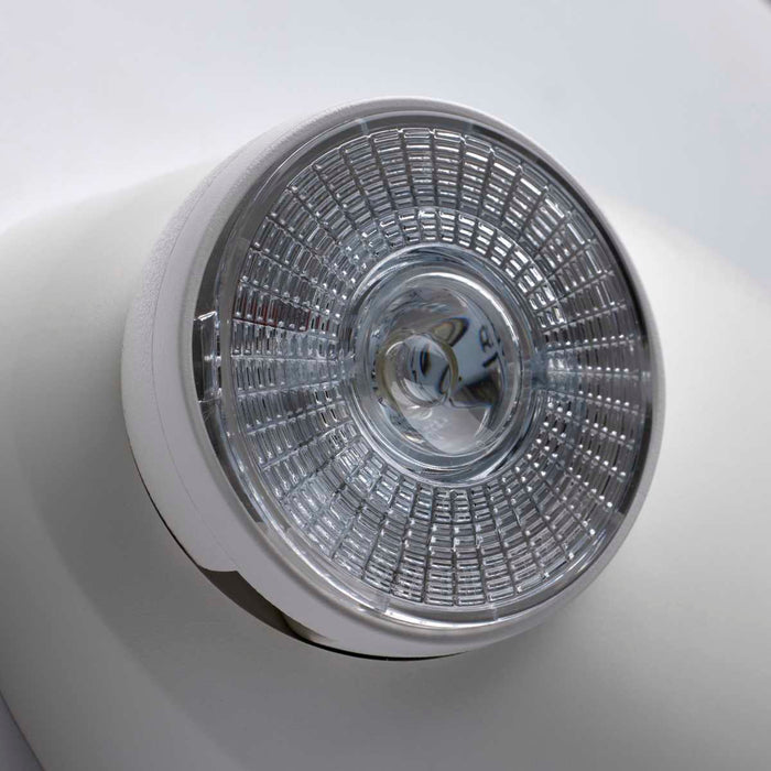 Emergency Light Nuvo 67-139 Emergency Light - Dual Head - 120/277 Volts - White Finish - Remote Compatible Nuvo
