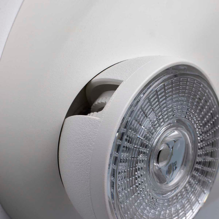 Emergency Light Nuvo 67-139 Emergency Light - Dual Head - 120/277 Volts - White Finish - Remote Compatible Nuvo