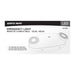 Emergency Light Nuvo 67-139 Emergency Light - Dual Head - 120/277 Volts - White Finish - Remote Compatible Nuvo
