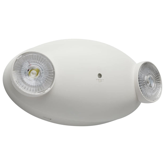Emergency Light Nuvo 67-139 Emergency Light - Dual Head - 120/277 Volts - White Finish - Remote Compatible Nuvo