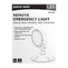 Emergency Light Satco 67-140 Remote Emergency Light - Weatherproof Low Power Single Head - 3-12V 0.75W - White Finish Satco