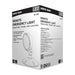 Emergency Light Satco 67-140 Remote Emergency Light - Weatherproof Low Power Single Head - 3-12V 0.75W - White Finish Satco