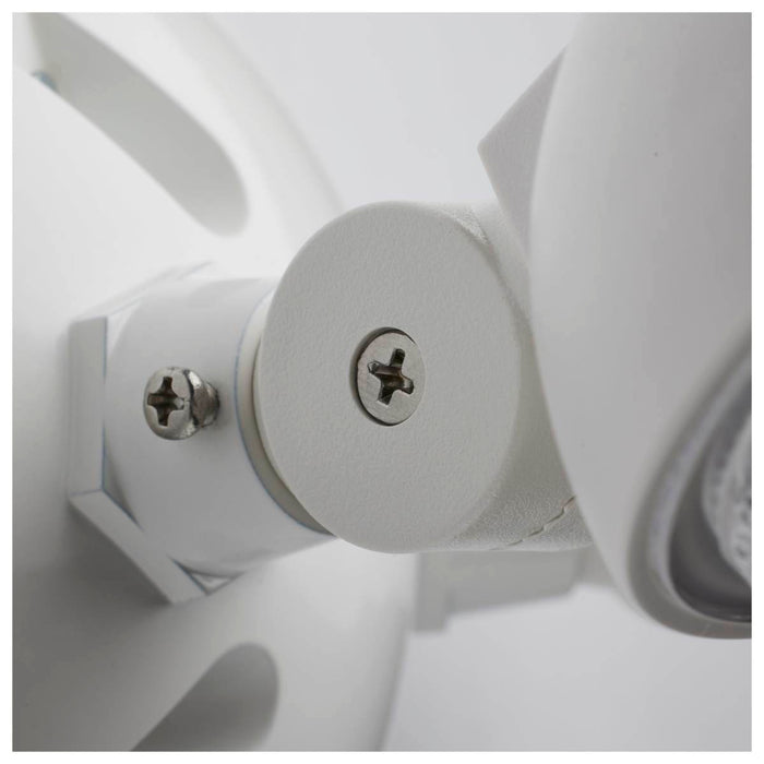 Emergency Light Satco 67-141 Remote Emergency Light - Weatherproof Low Power Dual Head - 3-12V 1.5W - White Finish Satco