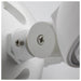 Emergency Light Satco 67-141 Remote Emergency Light - Weatherproof Low Power Dual Head - 3-12V 1.5W - White Finish Satco