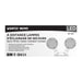 Emergency Light Satco 67-141 Remote Emergency Light - Weatherproof Low Power Dual Head - 3-12V 1.5W - White Finish Satco