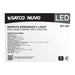 Emergency Light Satco 67-141 Remote Emergency Light - Weatherproof Low Power Dual Head - 3-12V 1.5W - White Finish Satco