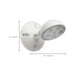 Emergency Light Satco 67-142 Remote Emergency Light - 0.75 Watt - Weatherproof Low Power Single Head - White Finish - 3.6 Volt Satco