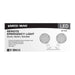 Emergency Light Satco 67-143 Remote Emergency Light - 1.5 Watt - Weatherproof Low Power Dual Head - White Finish - 3.6 Volt Satco