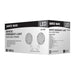 Emergency Light Satco 67-143 Remote Emergency Light - 1.5 Watt - Weatherproof Low Power Dual Head - White Finish - 3.6 Volt Satco