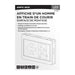 Exit Sign Satco 67-500 Running Man Green Exit Sign - 120-347V - 2HR backup - Single/Dual Face - Universal Mounting - Thermoplastic - White Finish Satco