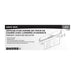 Exit Sign Satco 67-550 Running Man Green Combo Edge Lit Exit Sign/Emergency Light - 120-347V - 2HR backup - Single/Dual Face - Premium Flush Recessed Mounting - Brushed Aluminum Finish Satco