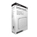 Exit Sign Satco 67-561 Running Man Green Exit Sign - 120/347V - 2HR backup - Single/Dual Face - Universal Mounting - Wet Location - Low Temperature - White Finish Satco