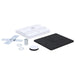 Exit Sign Satco 67-570 Running Man Green Combo Exit Sign/Emergency Light - 120/347V - 2HR backup - Single/Dual Face - Universal Mounting - Wet Location - White Finish Satco