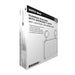 Exit Sign Satco 67-572 Running Man Green Combo Exit Sign/Emergency Light - 120/347V - 2HR backup - Single/Dual Face - Universal Mounting - Wet Location - Low Temperature - White Finish Satco