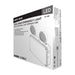 Emergency Light Satco 67-581 Emergency Light - 120-347V - 2HR Backup - Universal Mounting - Wet Location - Low Temperature - White Finish Satco
