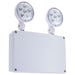 Emergency Light Satco 67-583 Emergency Light - 120-347V - 2HR Backup - Universal Mounting - Wet Location - Low Temperature - Remote Compatible - White Finish Satco