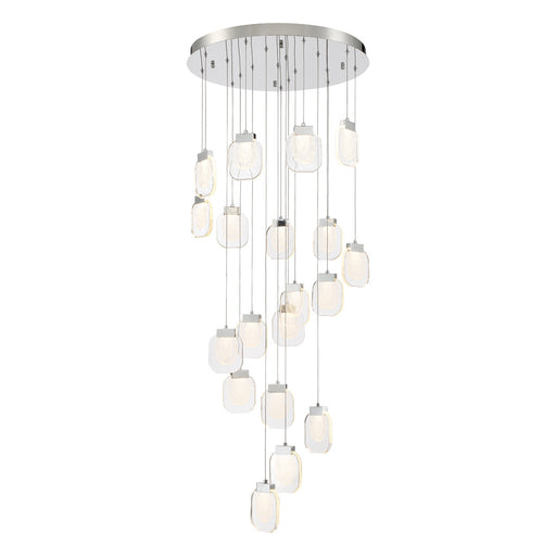 Eurofase 37192-023 Paget 29" Chrome LED Chandelier