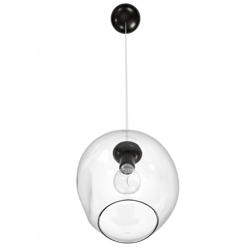 Pendant Light Avenue Lighting HF8081-DBZ Fairfax Ave. Fairfax 8"W 1-Light Mini Pendant in Dark Bronze/Clear Glass Avenue Lighting