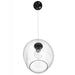 Pendant Light Avenue Lighting HF8081-DBZ Fairfax Ave. Fairfax 8"W 1-Light Mini Pendant in Dark Bronze/Clear Glass Avenue Lighting