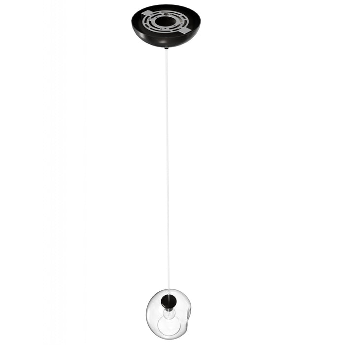 Pendant Light Avenue Lighting HF8081-DBZ Fairfax Ave. Fairfax 8"W 1-Light Mini Pendant in Dark Bronze/Clear Glass Avenue Lighting
