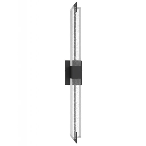Wall Sconce Avenue Lighting HF3012-BK-XL The Original Glacier 39"H LED Wall Sconce in Black/Bubbled Crystal Avenue Lighting