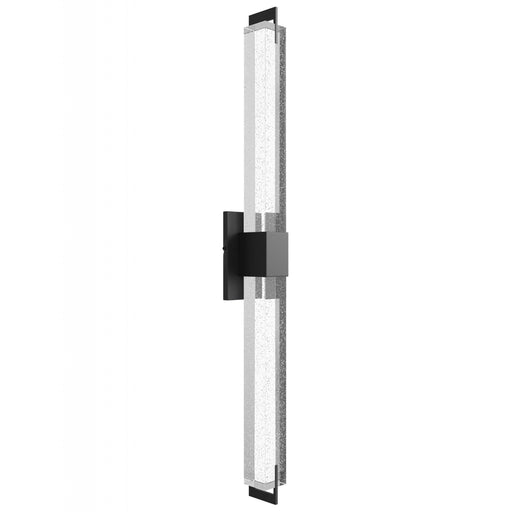 Wall Sconce Avenue Lighting HF3012-BK-XL The Original Glacier 39"H LED Wall Sconce in Black/Bubbled Crystal Avenue Lighting