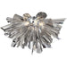 Flush Mount Avenue Lighting HF1304-CH Bowery Lane 20"W Flush Mount in Chrome Avenue Lighting