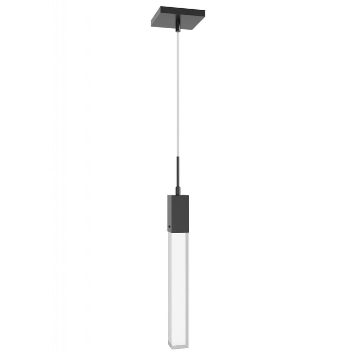 Pendant Light Avenue Lighting HF1901-1-GL-DBZ-C The Original Glacier 1-Light 2"W LED Mini Pendant in Dark Bronze/Clear Crystal Avenue Lighting