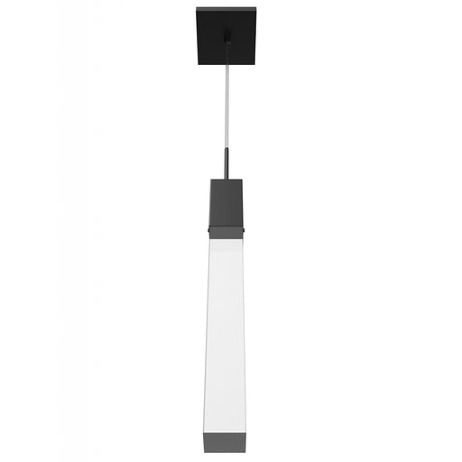 Pendant Light Avenue Lighting HF1901-1-GL-DBZ-C The Original Glacier 1-Light 2"W LED Mini Pendant in Dark Bronze/Clear Crystal Avenue Lighting