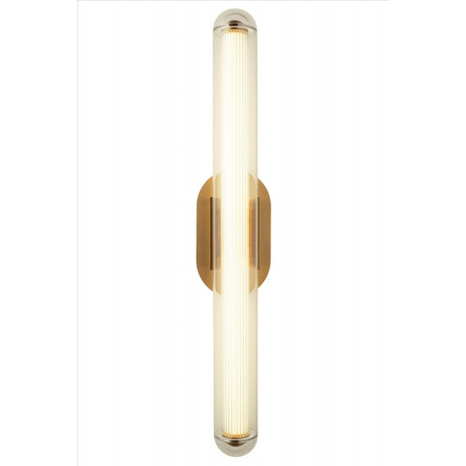 Wall Sconce Avenue Lighting HF7315-AB Nautilus 32"H LED Wall Sconce in Aged Brass Avenue Lighting
