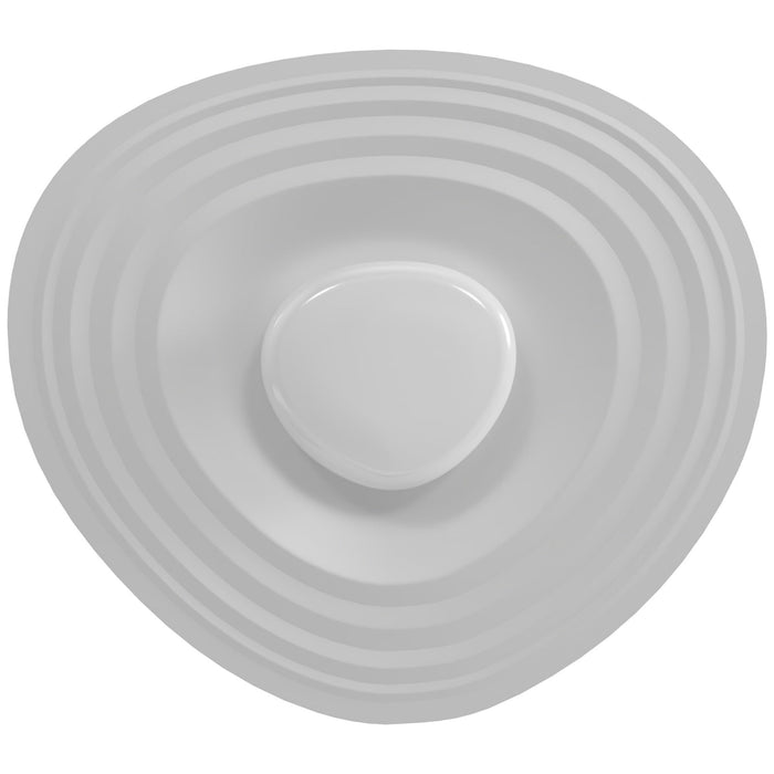 Wall Sconce Avenue Lighting HF7997-WHT Cosmopolitan 17"W 5-CCT LED Wall Sconce in White Avenue Lighting