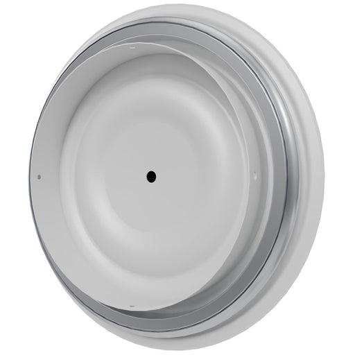 Wall Sconce Avenue Lighting HF7998-WHT Cosmopolitan 14"W 5-CCT Round LED Wall Sconce in White Avenue Lighting